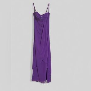 Elegant Purple Evening Dress